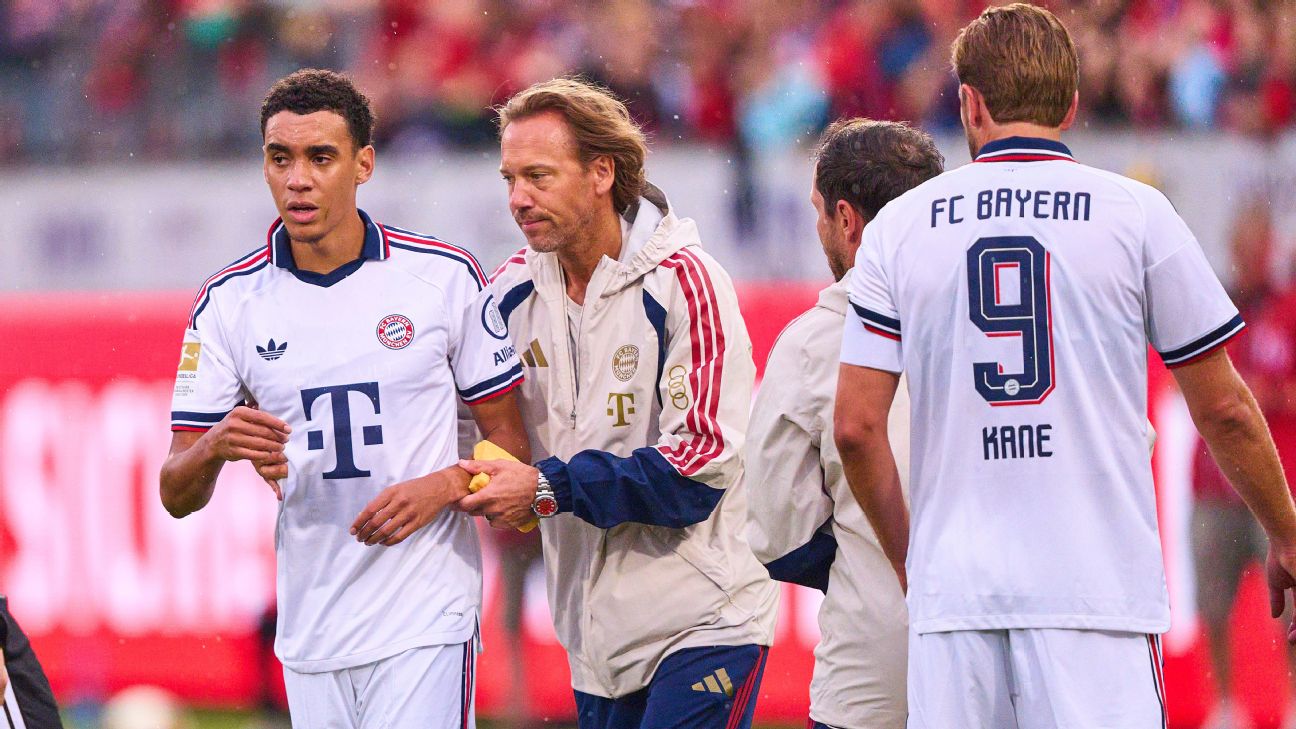 Jamal Musiala ยังฟื้นตัวได้ดี แต่ชวดช่วย Bayern Munich เปิดบุนเดสลีกาพบ Stuttgart รูปข่าวฟุตบอล