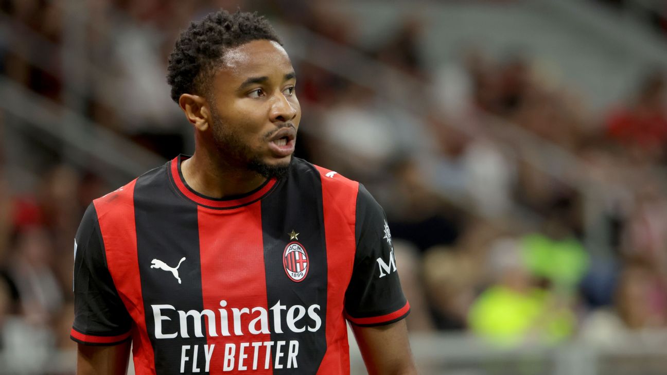 Christopher Nkunku จ่อคืน RB Leipzig แบบยืมตัวจาก AC Milan รูปข่าวฟุตบอล