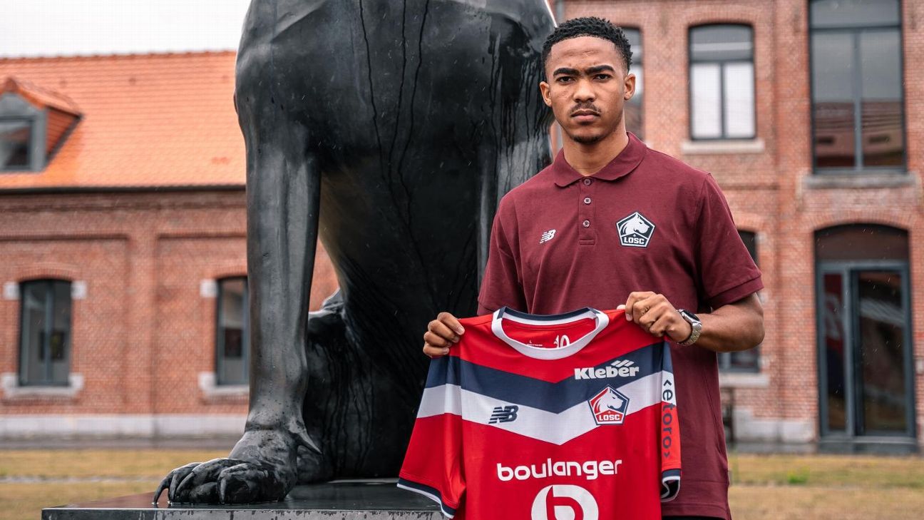 Lille คว้า Thato Sibiya ยืมตัวจาก Mamelodi Sundowns พร้อมออปชันซื้อขาด รูปประกอบข่าวฟุตบอล