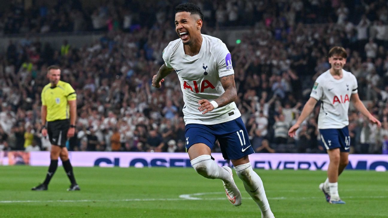 De Zerbi สั่ง Sávio ยิงให้ถึง 10-12 ประตู หลังประเดิมสวยในเกม Tottenham ชนะ Charlton 5-1 รูปประกอบข่าวฟุตบอล