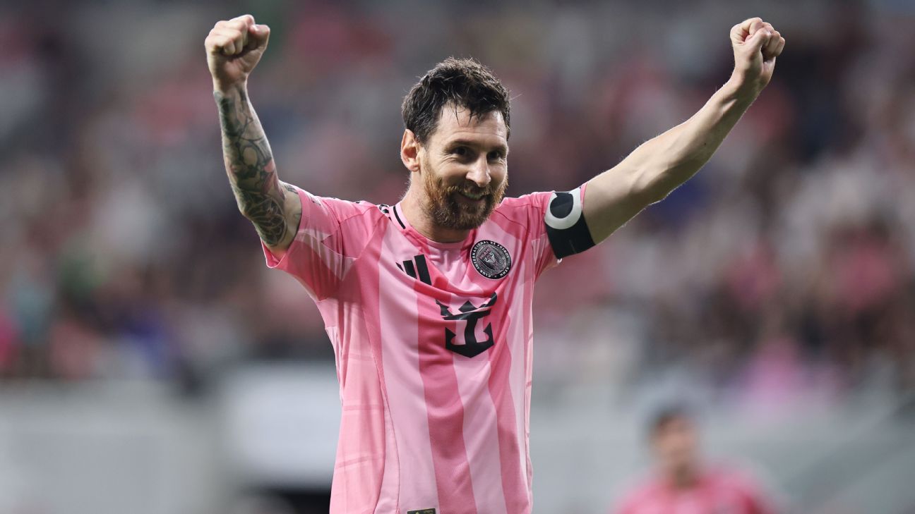 ลิโอเนล เมสซี ซัด 4 พา อินเตอร์ ไมอามี ถล่ม CF Montréal 7-1 รูปประกอบข่าวฟุตบอล