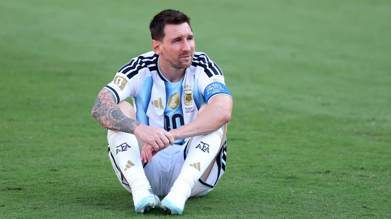 Lionel Messi ประกาศอำลาทีมชาติ อัปเดตสดหลังตัดสินใจเลิกเล่นฟุตบอลทีมชาติ รูปประกอบข่าวฟุตบอล