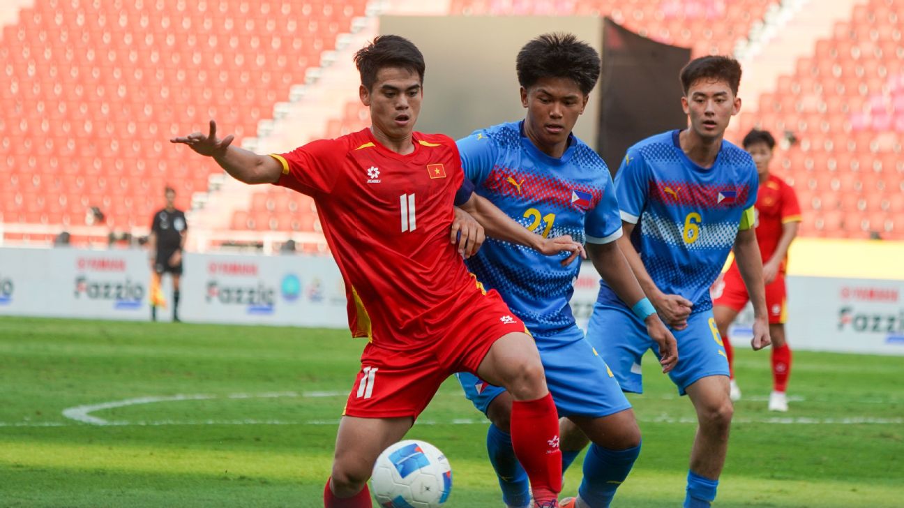 ทีมชาติฟิลิปปินส์ U23 เอเชียนเกมส์: โปรแกรมกลุ่ม C พบใครบ้าง รูปประกอบข่าวฟุตบอล