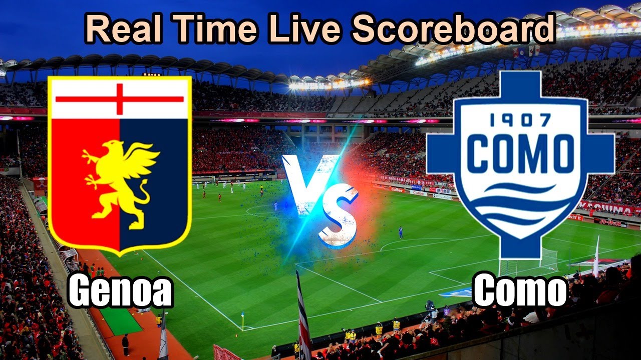 Genoa vs Como ภาพถ่ายทอดสดฟุตบอล