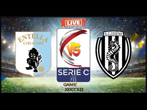 VIRTUS ENTELLA vs CESENA - SERIE C GIRONE B  - DIRETTA LIVE ภาพถ่ายทอดสดฟุตบอล