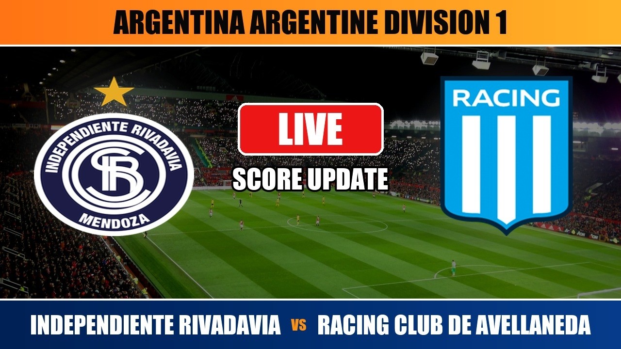 Independiente Rivadavia vs Racing Club ภาพถ่ายทอดสดฟุตบอล