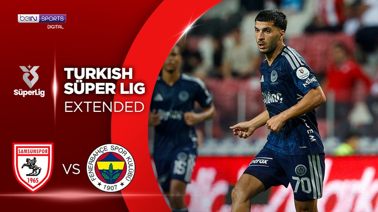Samsunspor vs Fenerbahce ภาพวิดีโอไฮไลท์ฟุตบอล