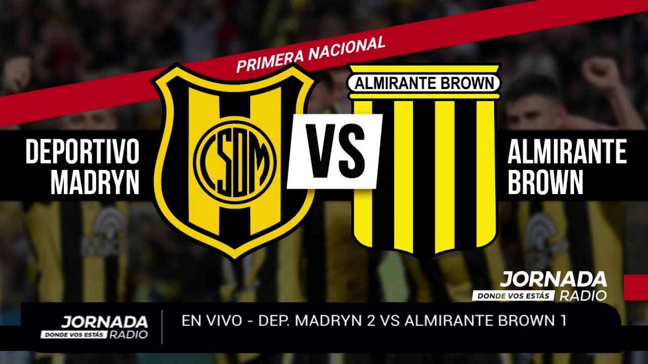 🟢 Deportivo Madryn vs Almirante Brown - Primera Nacional - 🎙️ LIVE ภาพถ่ายทอดสดฟุตบอล