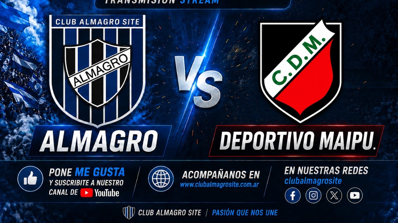 Almagro vs Deportivo Maipú วิดีโอฟุตบอล