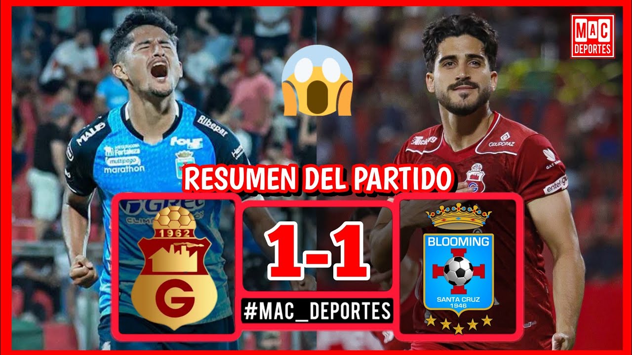 Guabirá vs Blooming ภาพวิดีโอไฮไลท์ฟุตบอล