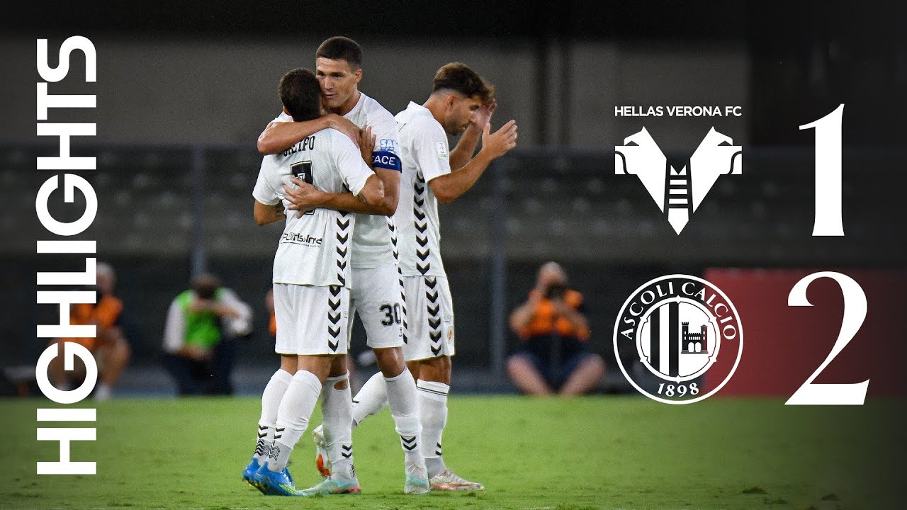 Hellas Verona vs Ascoli ภาพวิดีโอไฮไลท์ฟุตบอล
