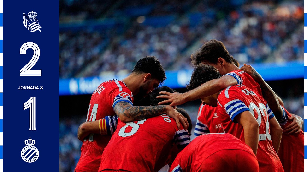 Real Sociedad vs Espanyol ภาพวิดีโอไฮไลท์ฟุตบอล