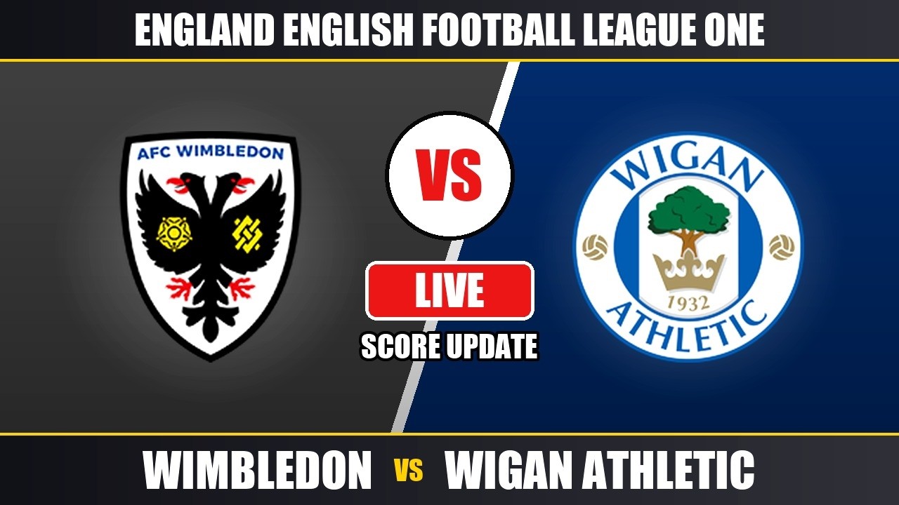 AFC Wimbledon vs Wigan Athletic ภาพถ่ายทอดสดฟุตบอล