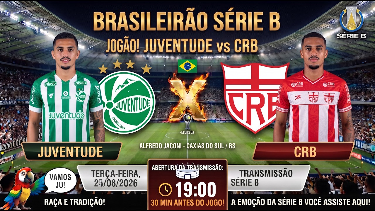 Juventude vs CRB ภาพวิดีโอไฮไลท์ฟุตบอล