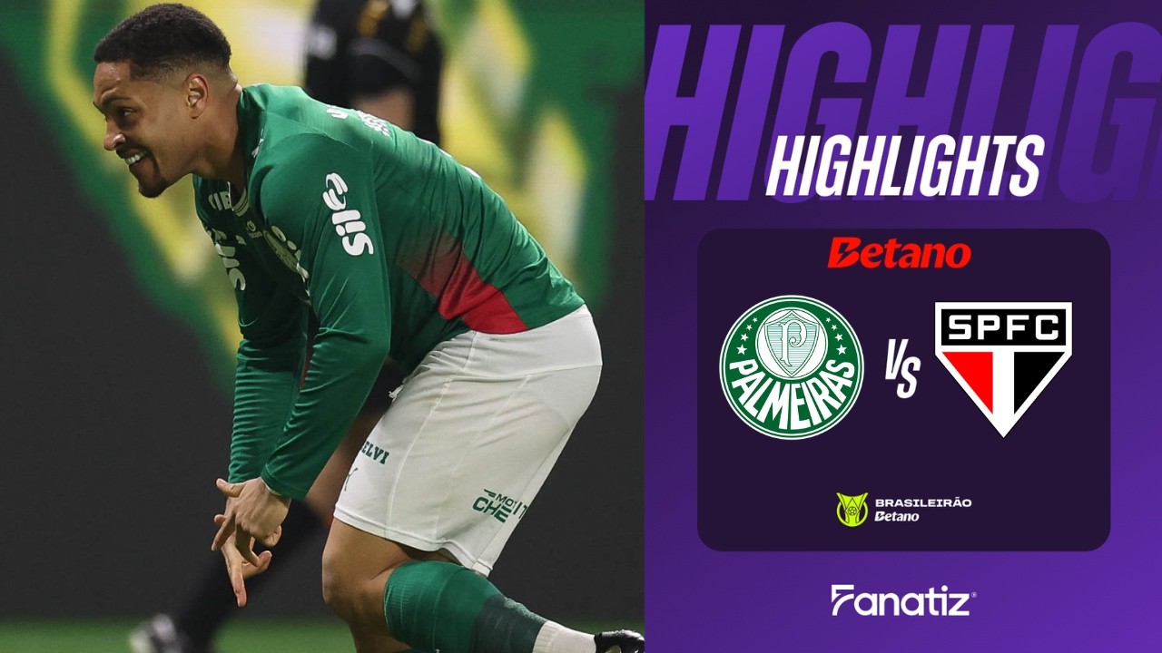 Palmeiras vs São Paulo ภาพวิดีโอไฮไลท์ฟุตบอล