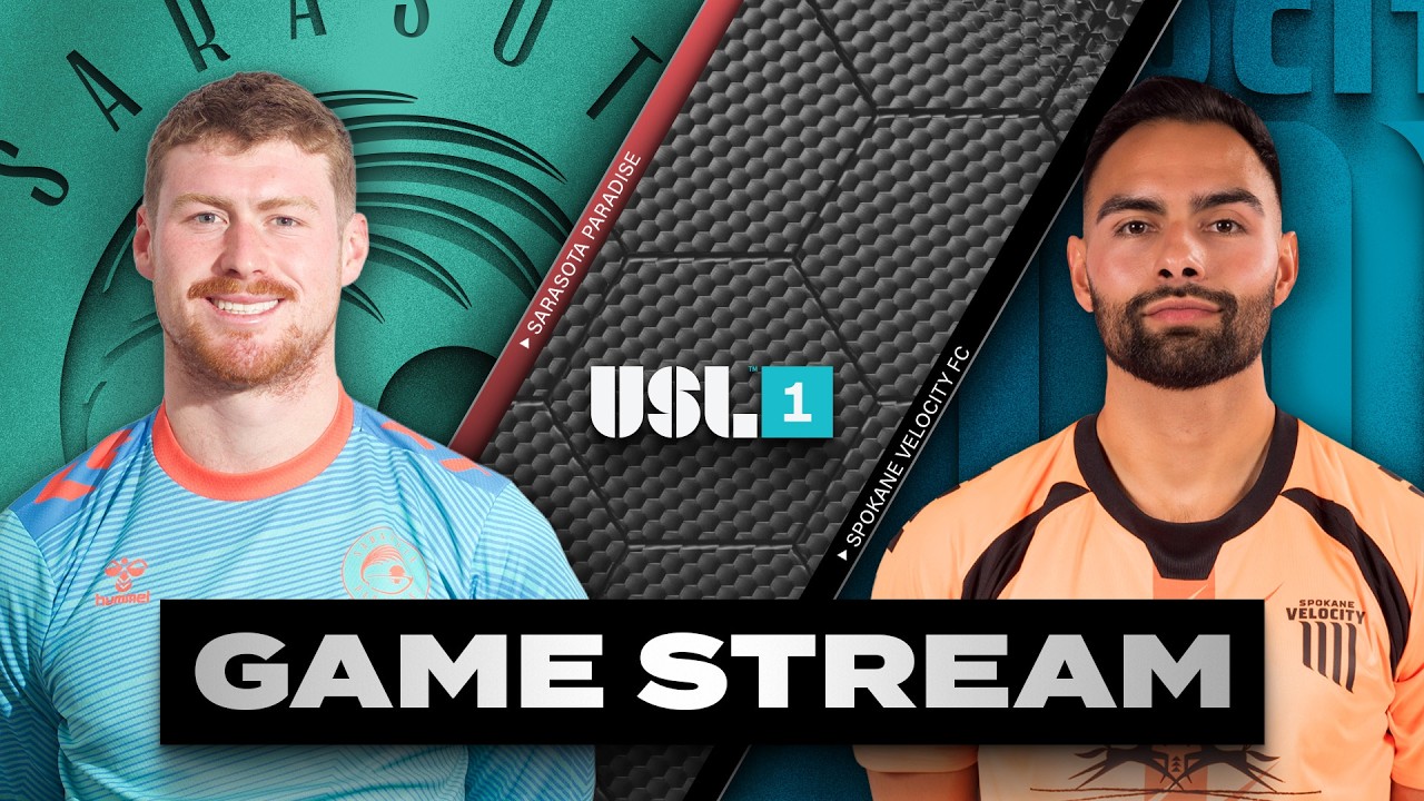 Sarasota Paradise vs Spokane Velocity FC วิดีโอฟุตบอล