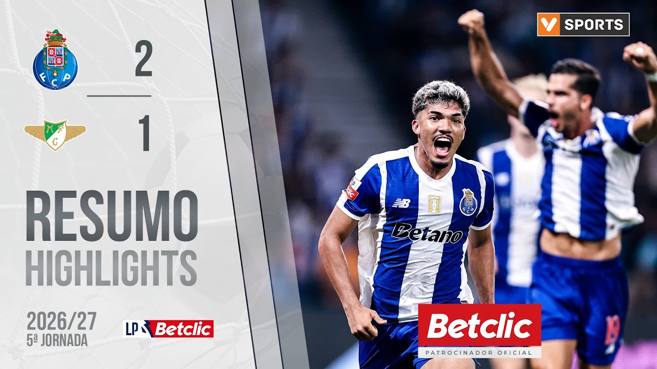 FC Porto vs Moreirense ภาพวิดีโอไฮไลท์ฟุตบอล