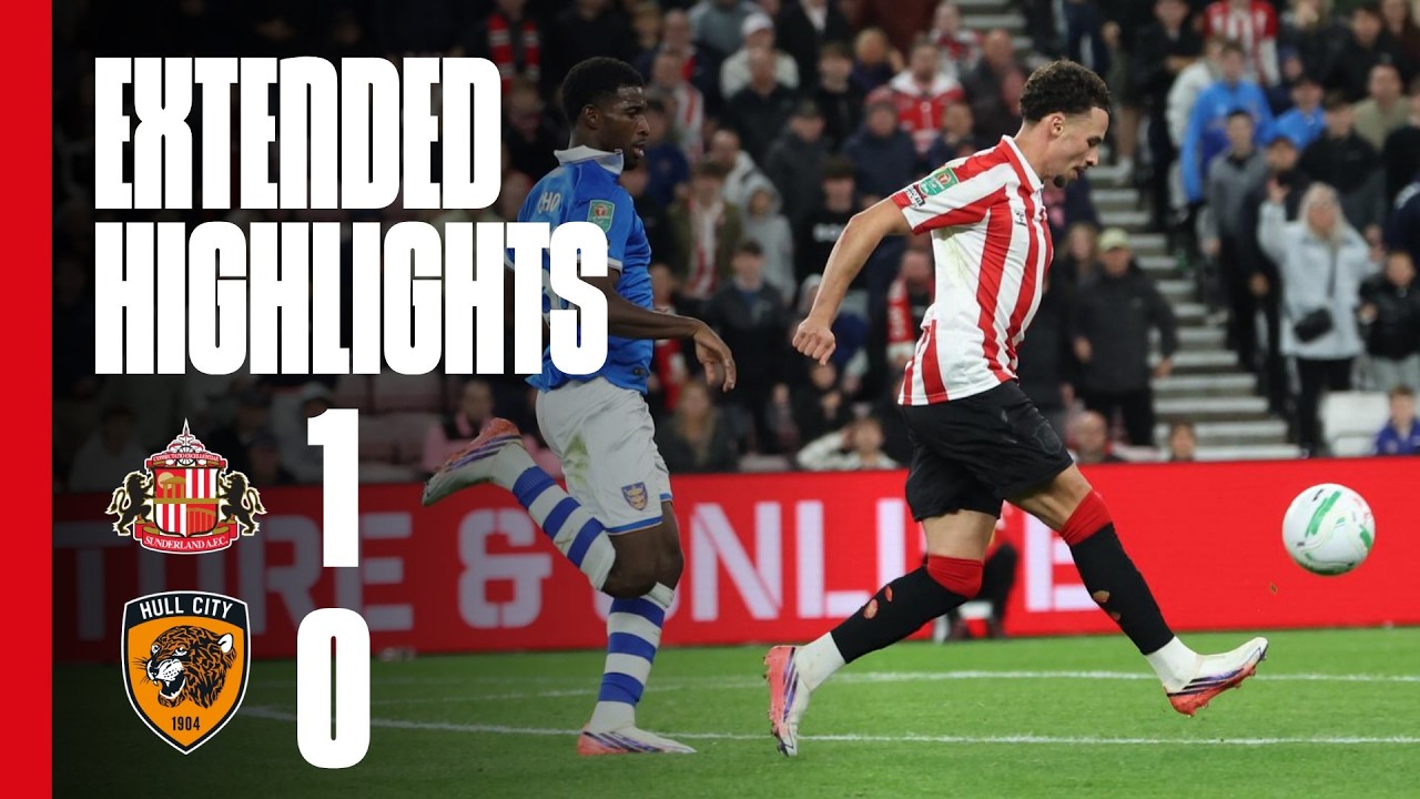Sunderland vs Hull City ภาพวิดีโอไฮไลท์ฟุตบอล