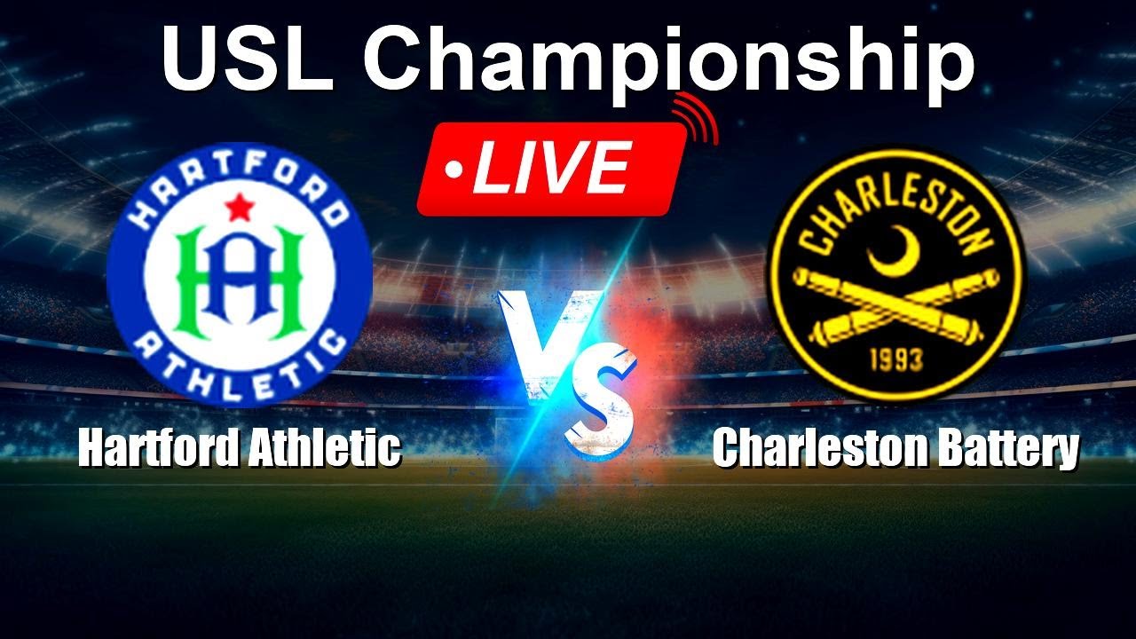 Charleston Battery vs Hartford Athletic ภาพถ่ายทอดสดฟุตบอล