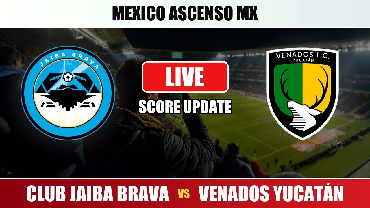 Club Jaiba Brava vs Venados Yucatán Live Score - Mexico Ascenso MX ภาพถ่ายทอดสดฟุตบอล