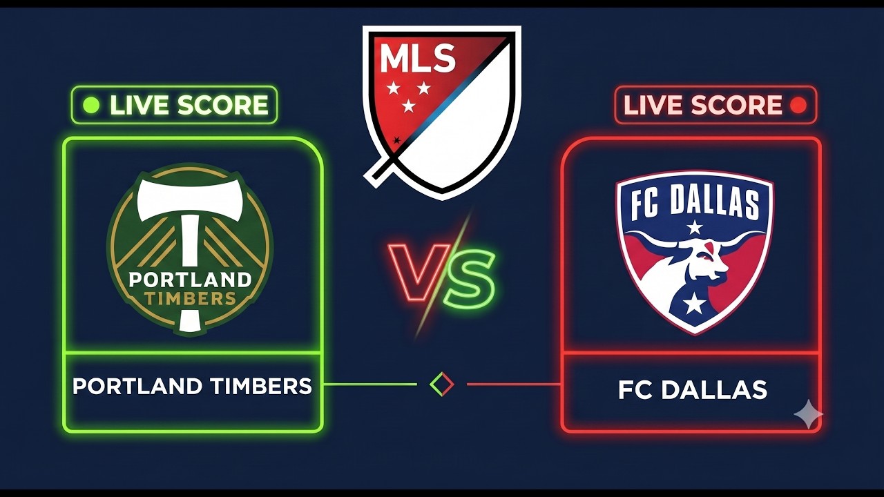 FC Dallas vs Portland Timbers ภาพถ่ายทอดสดฟุตบอล