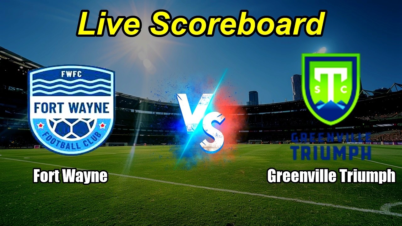Greenville Triumph vs Fort Wayne ภาพถ่ายทอดสดฟุตบอล