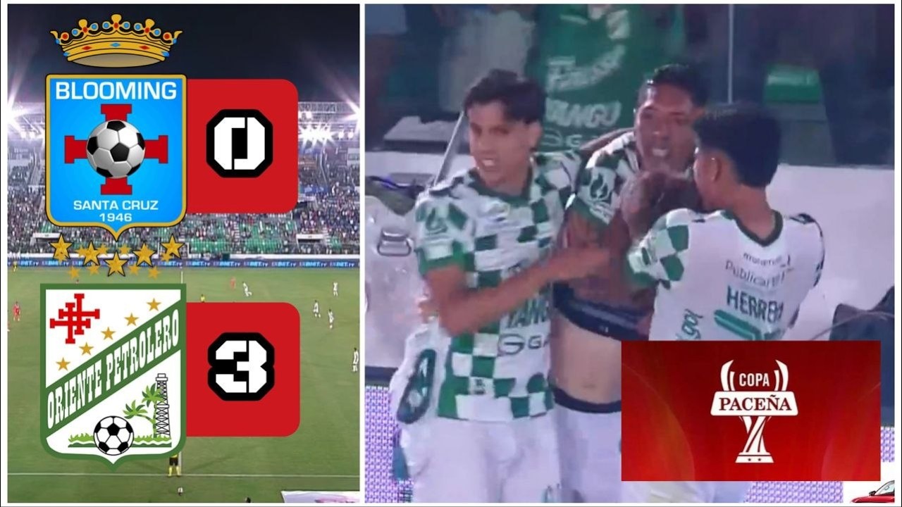 Blooming vs Oriente Petrolero ภาพวิดีโอไฮไลท์ฟุตบอล