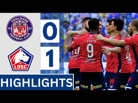 Toulouse vs Lille ภาพวิดีโอไฮไลท์ฟุตบอล