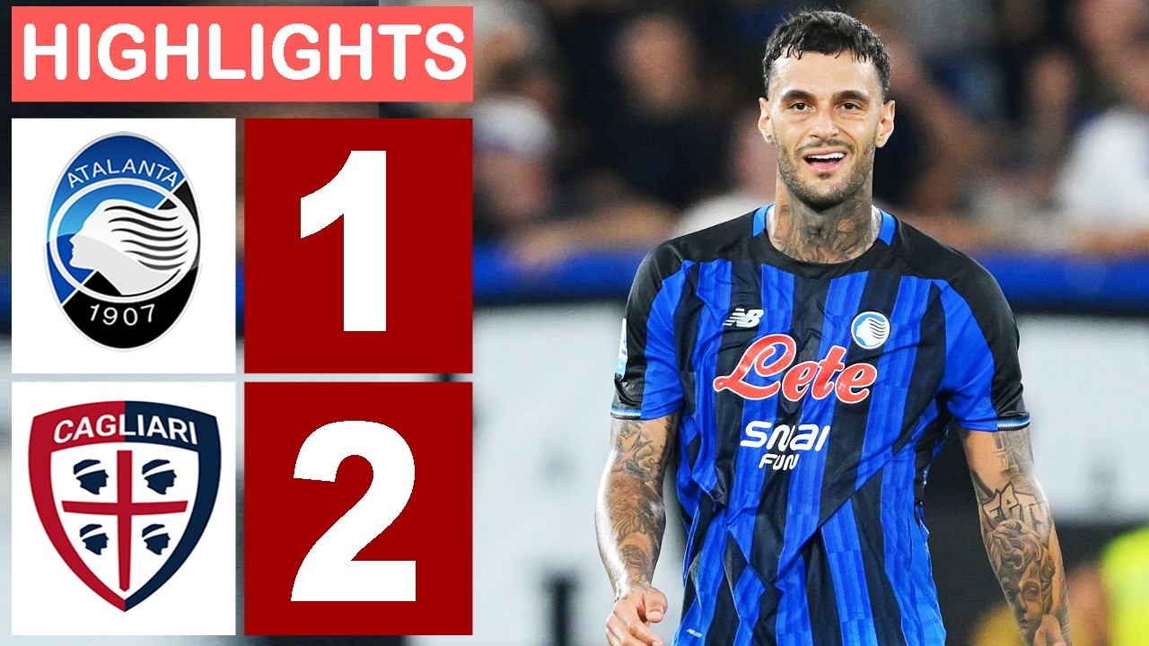 Atalanta vs Cagliari ภาพวิดีโอไฮไลท์ฟุตบอล