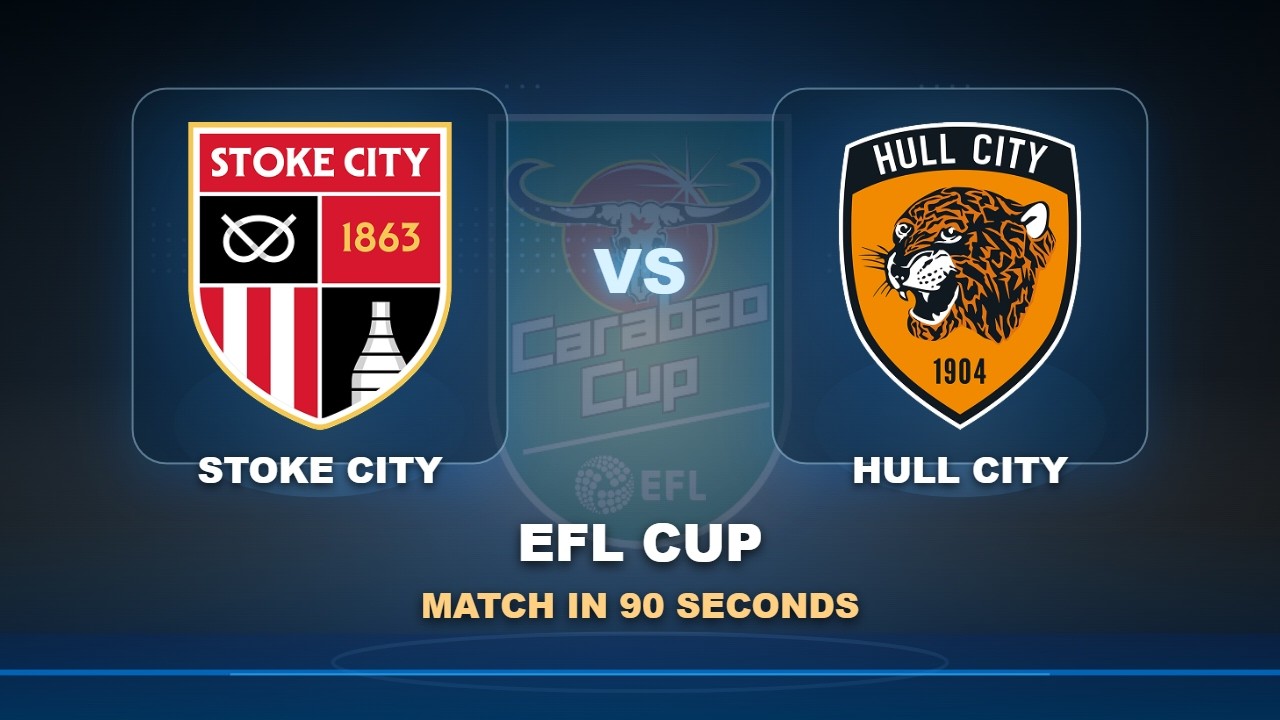 Stoke City vs Hull City ภาพวิดีโอไฮไลท์ฟุตบอล