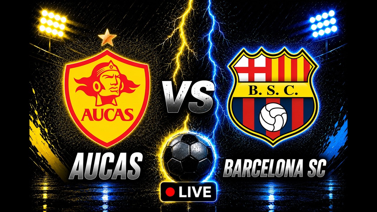 Aucas vs Barcelona SC ภาพวิดีโอไฮไลท์ฟุตบอล