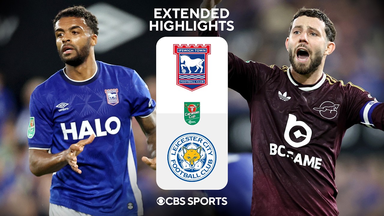 Ipswich Town vs Leicester City ภาพวิดีโอไฮไลท์ฟุตบอล