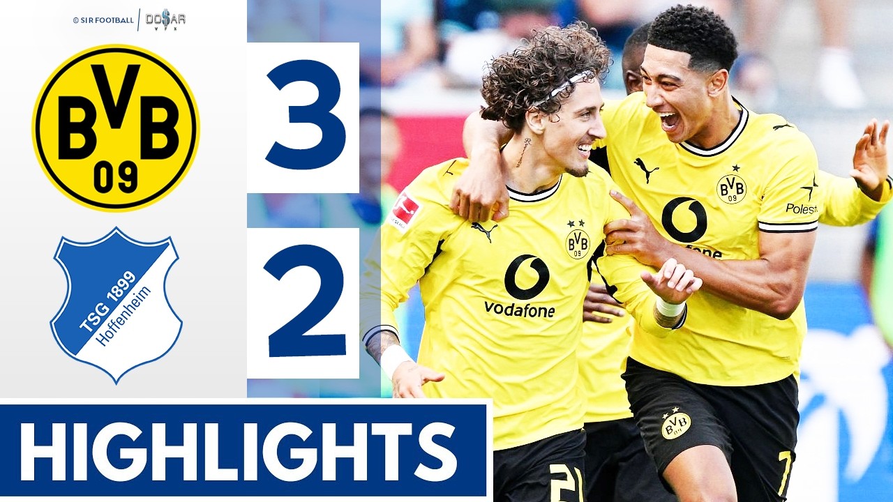 TSG Hoffenheim vs Borussia Dortmund วิดีโอฟุตบอล