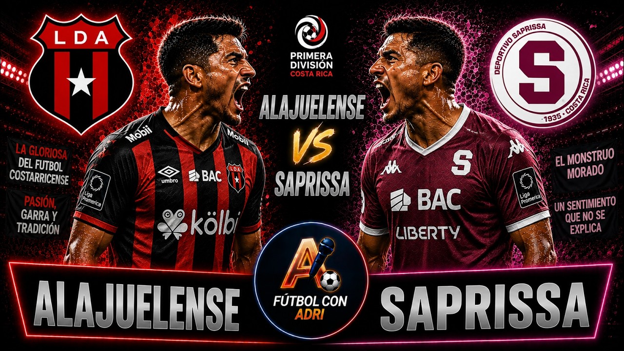 Alajuelense vs Saprissa วิดีโอฟุตบอล