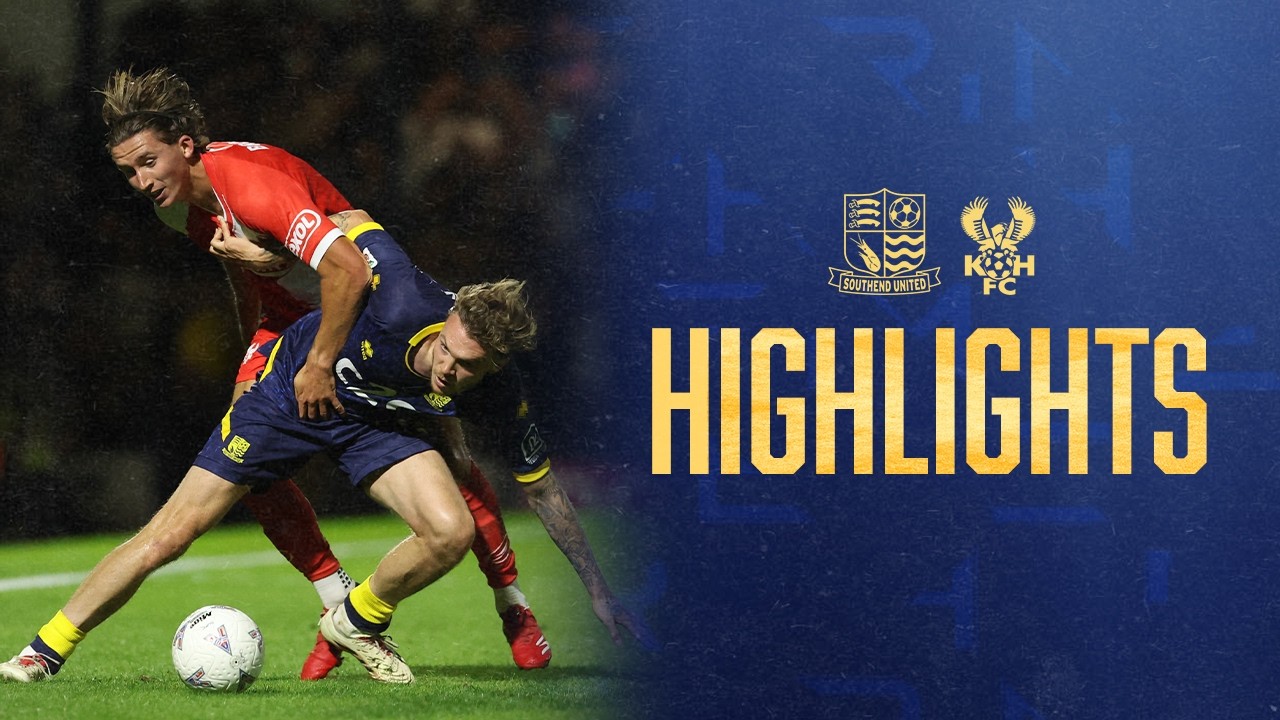 Southend United vs Kidderminster Harriers วิดีโอฟุตบอล
