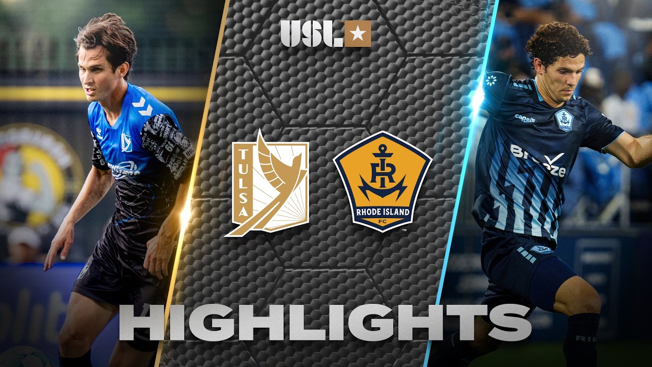 FC Tulsa vs Rhode Island FC วิดีโอฟุตบอล