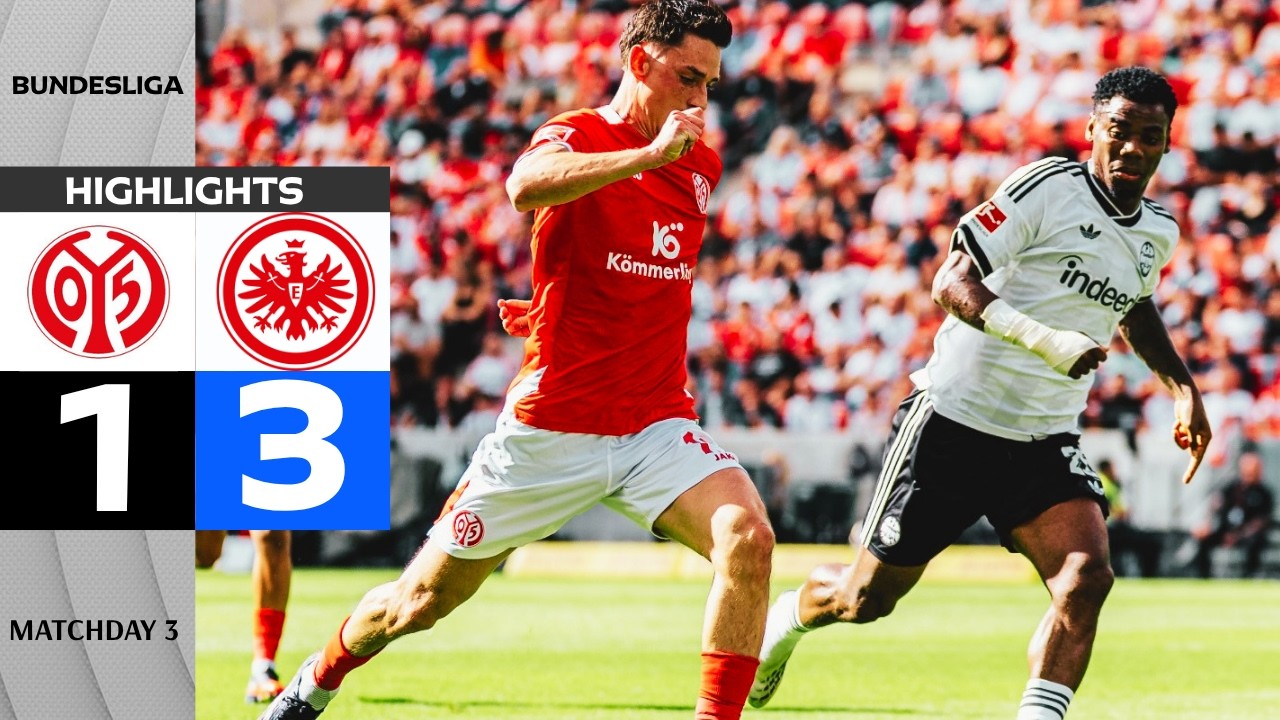 Mainz vs Eintracht Frankfurt ภาพวิดีโอไฮไลท์ฟุตบอล