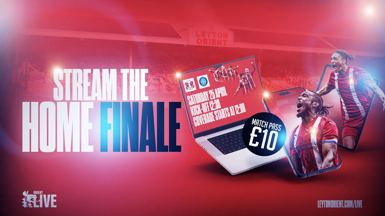 Leyton Orient vs Wycombe Wanderers ภาพถ่ายทอดสดฟุตบอล