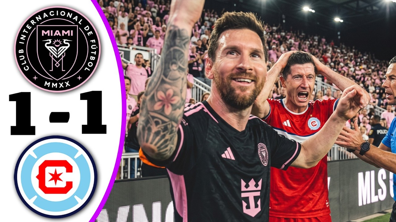 Chicago Fire FC vs Inter Miami CF วิดีโอฟุตบอล