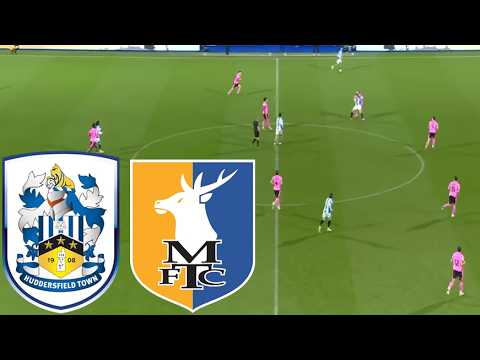 Mansfield Town vs Huddersfield Town ภาพถ่ายทอดสดฟุตบอล