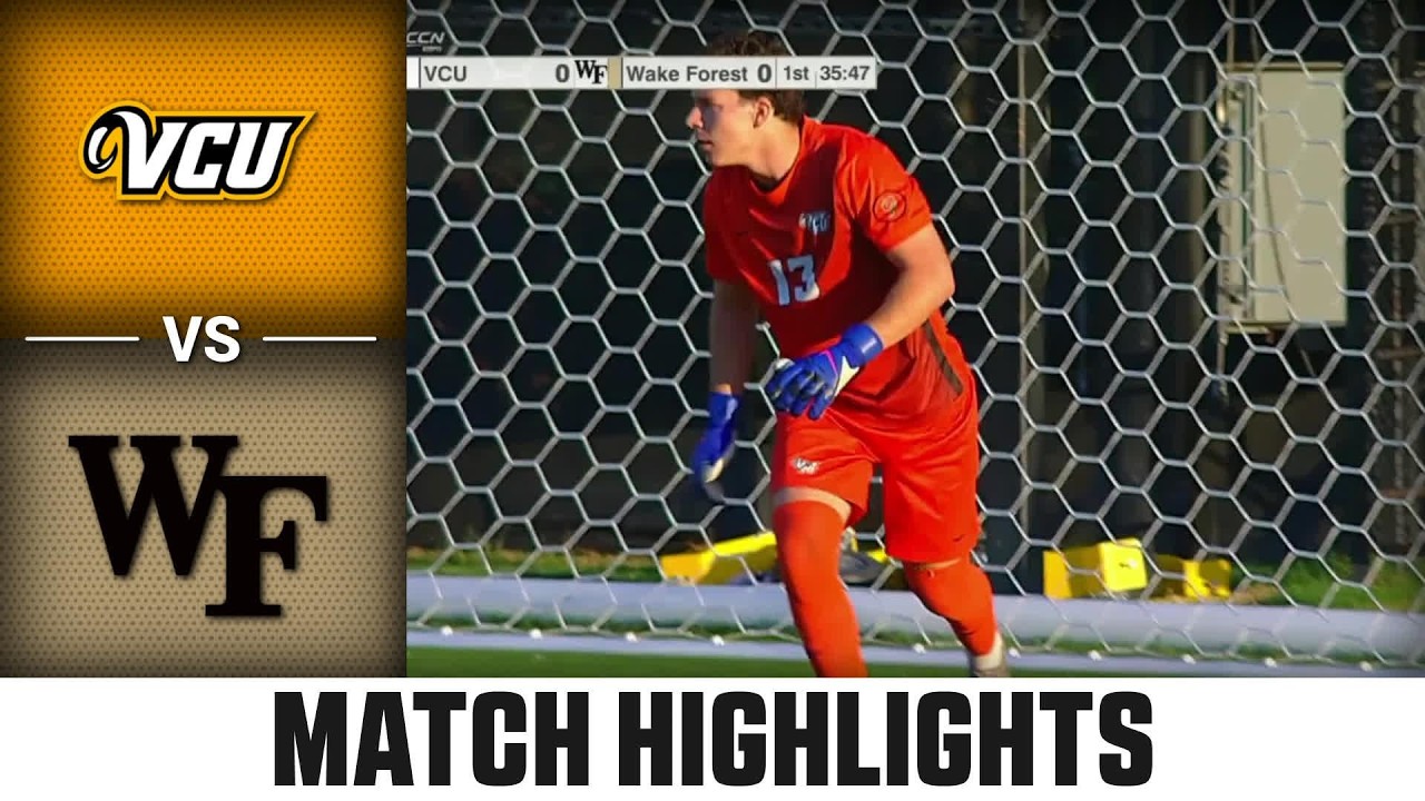 Wake Forest vs VCU ภาพวิดีโอไฮไลท์ฟุตบอล