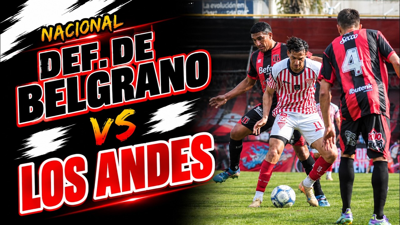 Defensores de Belgrano vs Los Andes ภาพวิดีโอไฮไลท์ฟุตบอล
