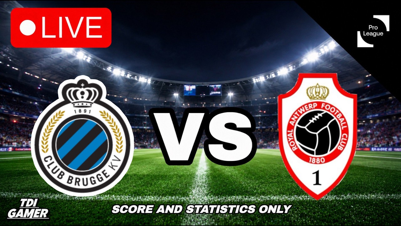 Club Brugge vs Antwerp ภาพวิดีโอไฮไลท์ฟุตบอล
