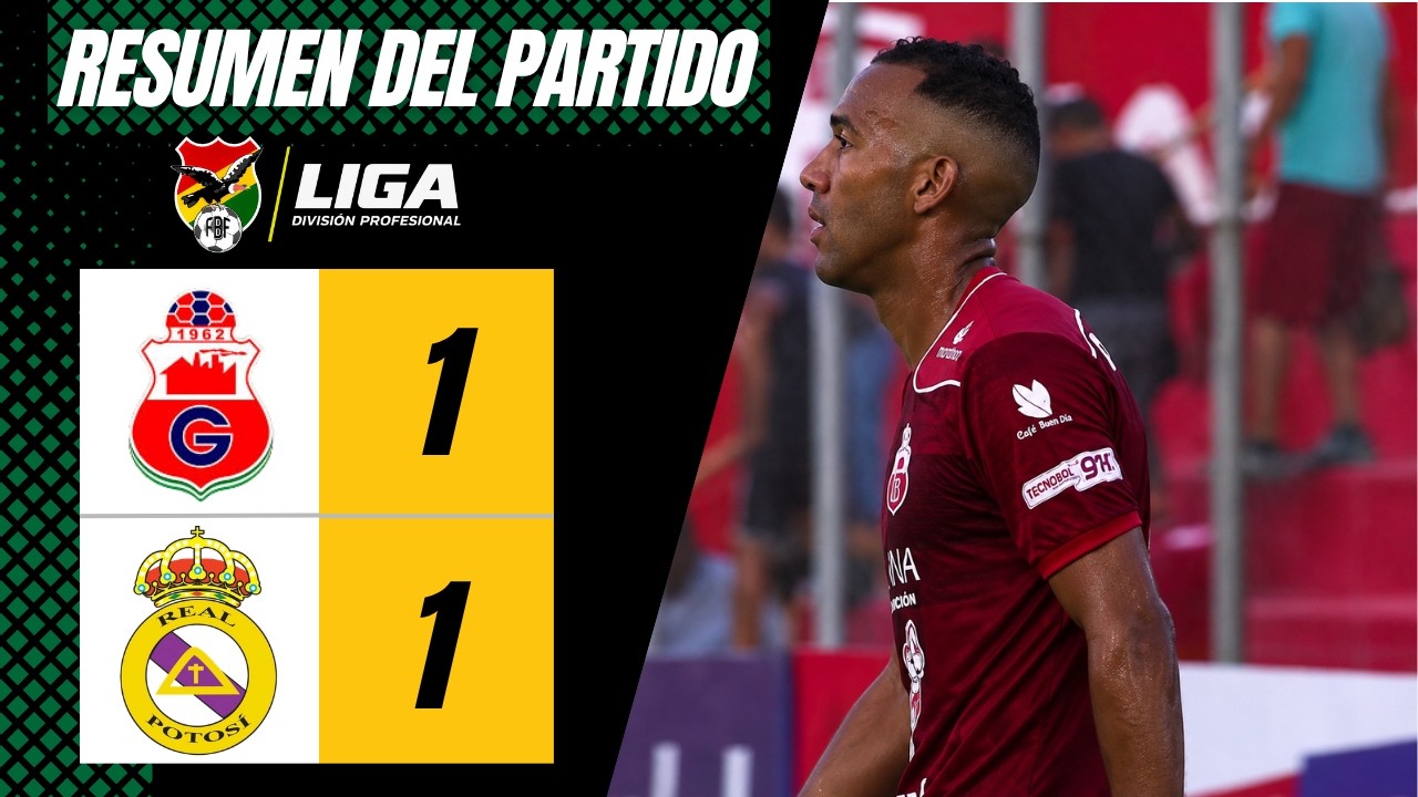 Guabirá vs Real Potosí ภาพวิดีโอไฮไลท์ฟุตบอล