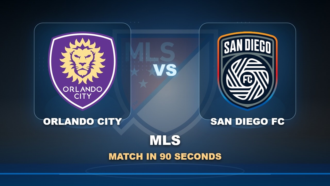 Orlando City SC vs San Diego FC วิดีโอฟุตบอล