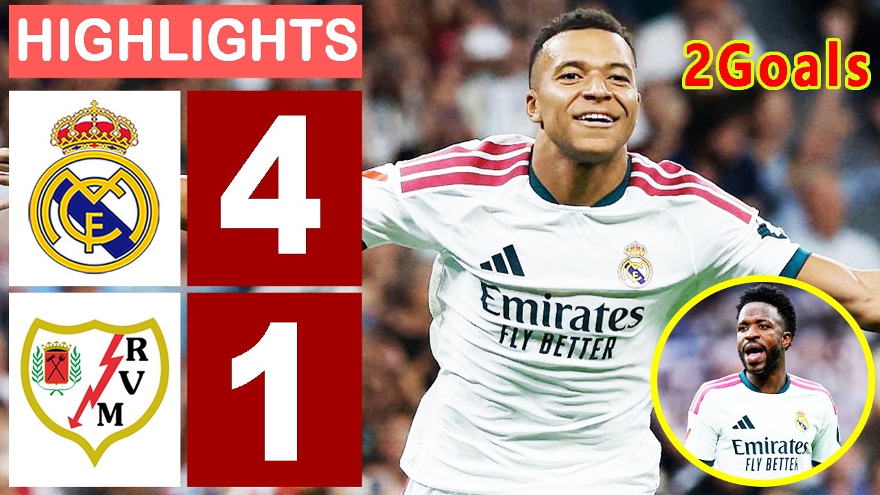 Real Madrid vs Rayo Vallecano วิดีโอฟุตบอล
