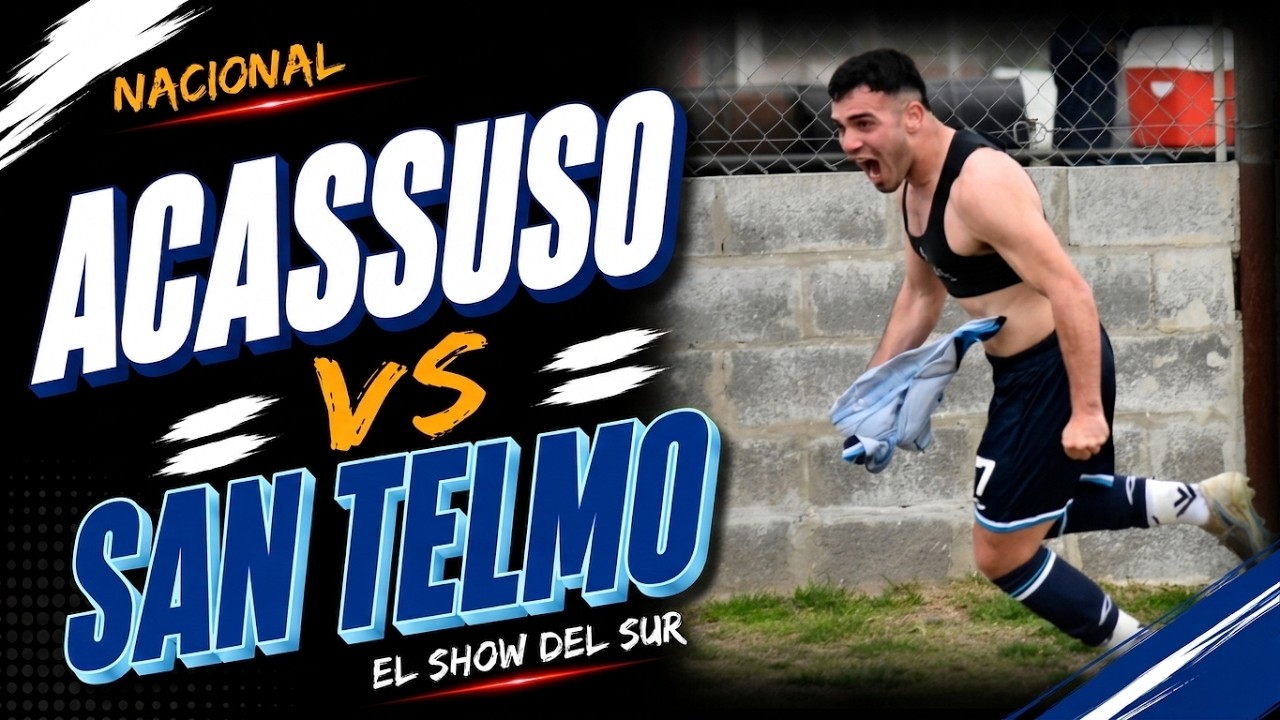 Acassuso vs San Telmo ภาพวิดีโอไฮไลท์ฟุตบอล