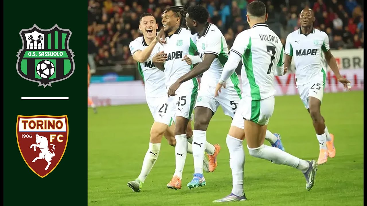 Sassuolo vs Torino ภาพถ่ายทอดสดฟุตบอล