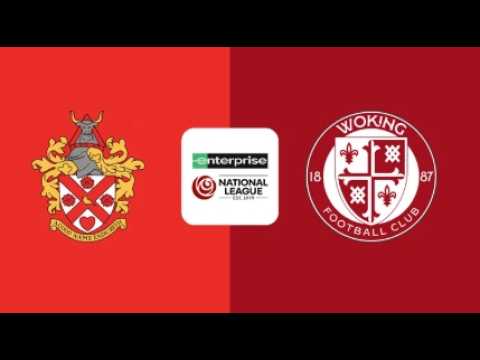 AFC Hornchurch vs Woking ภาพวิดีโอไฮไลท์ฟุตบอล