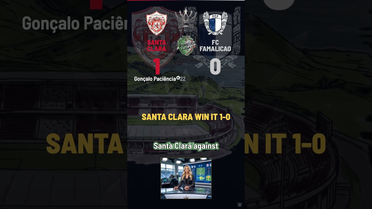 Santa Clara vs FC Famalicao ภาพวิดีโอไฮไลท์ฟุตบอล